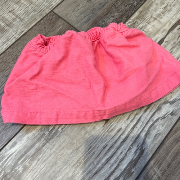 Carter’s Navy/ White Floral Flutter Top & Pink Skort Set Size 3M - Picture 7 of 7